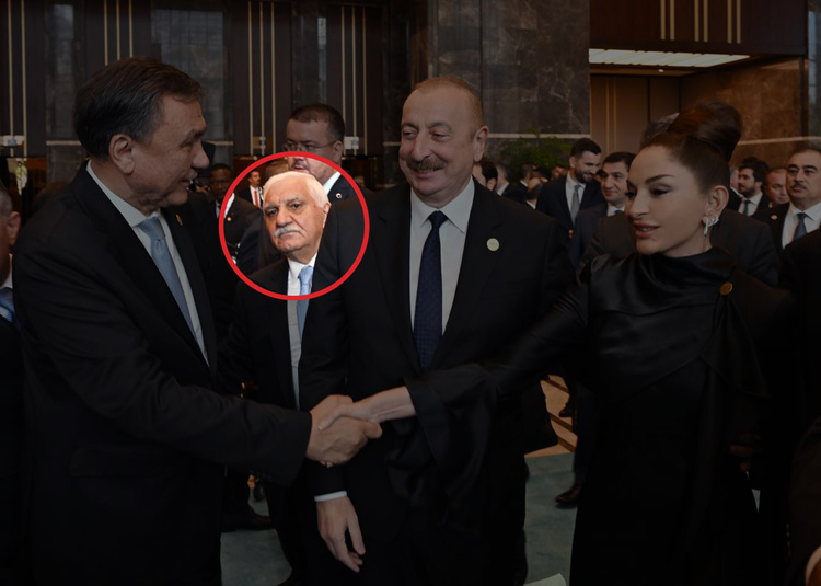 Baylar Eyyubov accompanies Ilham Aliyev and First Lady Mehriban Aliyeva eiqrqirdidtencr